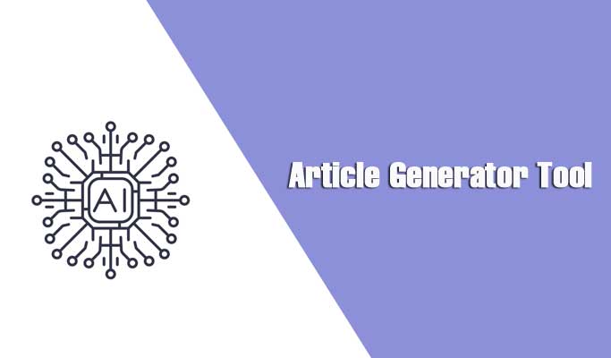Article Generator Tool